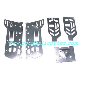 subotech-s902-s903 helicopter parts metal frame set 4pcs - Click Image to Close